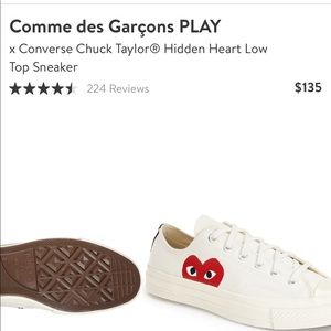 Comme des Garçons Converse